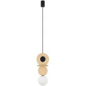 Nowodvorski Lighting Drops Wood 11173 lampa wisząca 1x12 W czarna