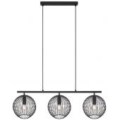 Nordlux Beroni 2213293003 lampa wisząca 3x60 W czarna