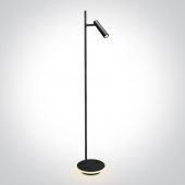 One Light Diodor 61132BBW lampa stojąca 2x8 W czarny