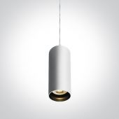 One Light Ampeliko 63105NW lampa wisząca 1x10 W biała