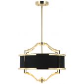 Orlicki Design Stesso OR84153 lampa podsufitowa 4x15 W czarna-złota