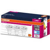 Osram Value 4058075497566 żarówki led multipack 3x4.5 W 4000 K gu10