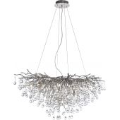 Paul Neuhaus Icicle 219255 lampa wisząca powyżej 6x40 W stal