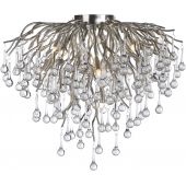 Paul Neuhaus Icicle 809155 lampa podsufitowa powyżej 6x40 W stal