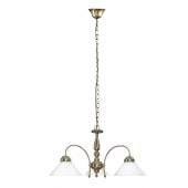 Rabalux Marian 2703 lampa wisząca 3x60 W mosiądz