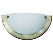 Rabalux Ufo 5263 kinkiet 1x60 W biały-mosiądz