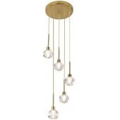 Rabalux Kassia 5396 lampa wisząca 5x5 W przezroczysta