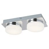 Rabalux Hilary 5662 lampa podsufitowa 2x10 W biała-chrom