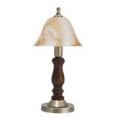 Rabalux Rustic 3 7092 lampa stołowa 1x40 W mosiądz