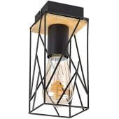 Rabalux Boire 71021 lampa podsufitowa 1x40 W czarna