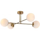 Rabalux Kiara 71082 lampa podsufitowa 4x35 W złota