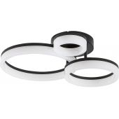 Rabalux Amilia 71385 lampa podsufitowa 3x24 W biała-czarna