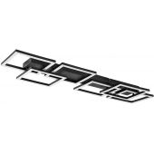 Rabalux Fatma 71390 lampa podsufitowa 6x40 W biała-czarna