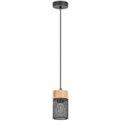 Rabalux Callum 72041 lampa wisząca 1x25 W drewno