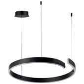 Rabalux Silnora 72114 lampa wisząca 1x35 W biała-czarna