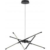 Rabalux Henli 72237 lampa wisząca x30 W biała-czarna