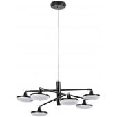 Rabalux Madi 72239 lampa wisząca x24 W biała-czarna