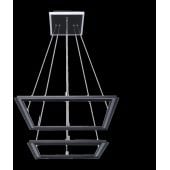 Rabalux Sidona 72243 lampa wisząca 1x48 W biała-czarna