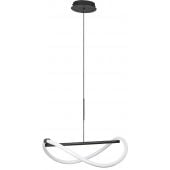 Rabalux Serena 72252 lampa wisząca 1x15 W biała-czarna