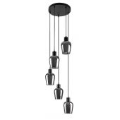 Rabalux Florian 72272 lampa wisząca 5x40 W czarna