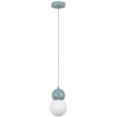 Rabalux Gellia 72279 lampa wisząca 1x38 W biała-niebieska