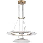 Rabalux Zofrael 72412 lampa wisząca 2x36 W złota