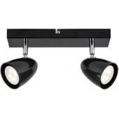 Rabalux Perico 73017 lampa podsufitowa 2x5 W czarna