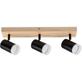 Rabalux Toras 73123 lampa podsufitowa 3x5 W czarna