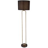 Rabalux Domiro 74043 lampa stojąca 1x60 W czarna-złota