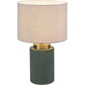 Rabalux Glovy 74046 lampa stołowa 1x40 W biała-zielona
