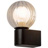 Rabalux Colzar 75021 kinkiet 1x3.5 W czarny-przezroczysty