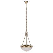 Rabalux Annabella 8637 lampa wisząca 2x60 W biała