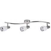 Rabalux Elite 6062 lampa podsufitowa 3x40 W biała-chrom