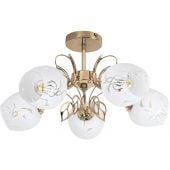 Rabalux Fauna 5099 lampa podsufitowa 5x40 W złota