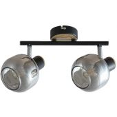 Rabalux Salazar 5398 lampa podsufitowa 2x40 W przydymiona