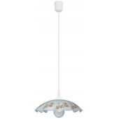 Rabalux Vino 4782 lampa wisząca 1x60 W biała-wzór