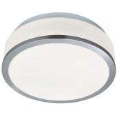 Searchlight Discs 703923SS plafon 2x60 W biały