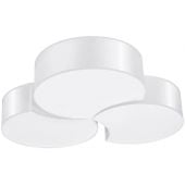 Sollux Lighting Circle SL1052 plafon 6x60 W biały