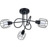 Sollux Lighting Beluci SL1118 lampa podsufitowa 3x40 W czarny