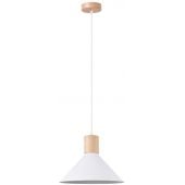 Sollux Lighting Jaga SL1319 lampa wisząca 1x15 W biała