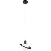 Sollux Lighting Hyperion SL1358 lampa wisząca 1x8 W biała-czarna