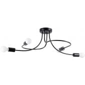 Sollux Lighting Levar SL1455 lampa podsufitowa 4x15 W czarna