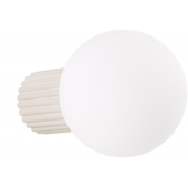 Sollux Lighting Halo SL1717 kinkiet 1x8 W biały-beżowy