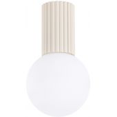 Sollux Lighting Halo SL1718 lampa podsufitowa 1x8 W biała-beżowa