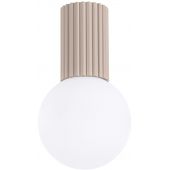 Sollux Lighting Halo SL1743 lampa podsufitowa 1x8 W biała-beżowa