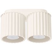 Sollux Lighting Aura SL1790 lampa podsufitowa 2x10 W beżowa