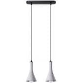 Sollux Lighting Rea SL1224 lampa wisząca 2x12 W czarna