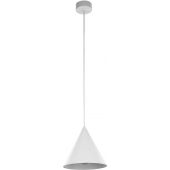 TK Lighting Cono 10007 lampa wisząca 1x15 W biała