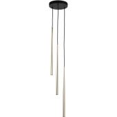 TK Lighting Piano 10117 lampa wisząca 3x8 W czarna-złota