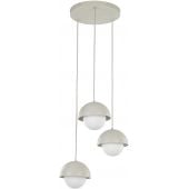 TK Lighting Bono 10206 lampa wisząca 3x8 W beżowa